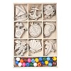 Ocean Theme DIY Wood Pendants LS-WOOD-S063-01A-1