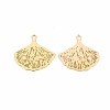 Rack Plating 201 Stainless Steel Pendants STAS-T057-46G-2