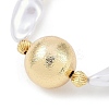 Rack Plating Brass Beaded Bracelets BJEW-P341-07B-G-2