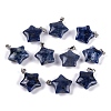 Natural Sodalite Pendants G-Q172-09P-08-1