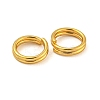 Brass Split Rings KK-N254-37G-2
