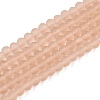 Transparent Glass Beads Strands EGLA-A044-T3mm-MD20-1