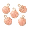 Alloy Enamel Pendants PALLOY-F224-09G-05-1