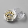 Alloy Rhinestone Cabochon MRMJ-WH0070-45G-3