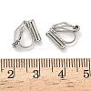 Brass Clip-on Earring Findings KK-A281-30P-3