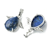 Natural Dyed Lapis Lazuli Pendants G-C114-05P-01-2