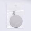 Tarnish Resistant 304 Stainless Steel Pendants LS-STAS-I140-01B-S-8