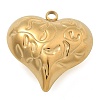 304 Stainless Steel Pendants STAS-M084-03I-G-1