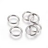 Tarnish Resistant 304 Stainless Steel Saw Cut Open Jump Rings STAS-P212-25P-17-1