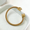 304 Stainless Steel Cuff Bangles for Unisex FS-WGEB249-03-1