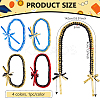 4Pcs 4 Colors Polyester Graduation Honor Rope AJEW-BC0010-12-2