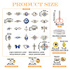 DIY Evil Eye Bracelet Making Kit DIY-TA0004-41-1