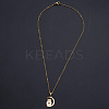 201 Stainless Steel Pendants Necklaces LS-NJEW-S105-JN707-45-2-2