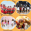 Plastic Cheerleading Pom Poms Cheerleading Hand Flowers AJEW-WH20010-90A-4