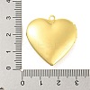 Rack Plating Brass Locket Pendants KK-M263-01G-3