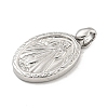 316 Surgical Stainless Steel Pendants STAS-E212-142AS-2