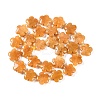 Natural Topaz Jade Beads Strands G-NH0028-01A-3