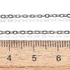 Non-Tarnish 304 Stainless Steel Cable Chain Necklace STAS-T040-PJ204-40-3