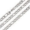 Tarnish Resistant 304 Stainless Steel Figaro Chains CHS-E007-01P-1