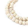 Synthetic Magnesite Beads Strands G-R016-A01-6mm-3