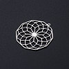 Non-Tarnish 201 Stainless Steel Filigree Charms STAS-T049-T693-1-2