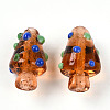 Handmade Lampwork Bumpy Beads LAMP-T022-02A-07-1