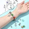 DIY Garden Theme Alloy & Brass European Style Bracelet Making Kits DIY-FS0007-26-8