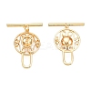 Brass Toggle Clasps KK-N254-141G-3