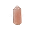Pointed Tower Natural Rose Quartz Healing Stone Wands PW-WG87518-03-1