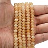 Natural Topaz Jade Beads Strands G-Z111-A06-02-2