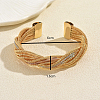 French-style Iron Cuff Bangles WD5701-2