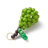 Glass Seed Beaded Pendants PALLOY-MZ00481-4
