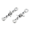 Tibetan Style Alloy Connector Charms TIBE-N011-059-1