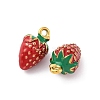 304 Stainless Steel Enamel Pendants STAS-B085-42G-02-2