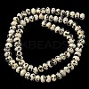 Natural Dalmatian Bead Strands G-D344-A26-4