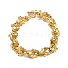 PVD Vacuum Plating 304 Stainless Steel Link Chain Bracelets for Women Men BJEW-L461-04G-1