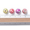 AB Color Wave Printed Acrylic Beads MACR-Q151A-M-2