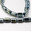 Electroplate Non-magnetic Synthetic Hematite Bead Strands G-F300-01B-07-1