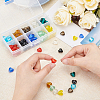 Valentine Gifts for Her Ideas Handmade Silver Foil Glass Beads FOIL-OC0001-01-3