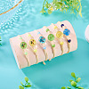 6Pcs 6 Styles Glass Bead Braided Bead Bracelets BJEW-TA0001-21-8