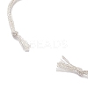 Polyester Cord Braided Bracelet Making AJEW-JB01377-01-4