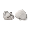 304 Stainless Steel Cat Eye Pendants STAS-P406-05P-2