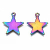 Rainbow Color Alloy Pendants PALLOY-S180-059-RS-2