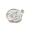 304 Stainless Steel Pendants STAS-B074-08P-01-2