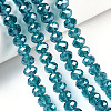 Electroplate Glass Beads Strands LS-EGLA-A034-T4mm-A33-4