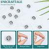 10Pcs Retro 304 Stainless Steel Beads STAS-UN0055-58-5