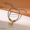 304 Stainless Steel Fish Charm Bracelets WG3A2A4-01-1