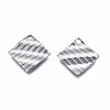 Non-Tarnish 304 Stainless Steel Pendants LS-STAS-S080-054P-NR-2