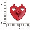 Alloy Enamel Split Pendants ENAM-P255-01C-3