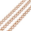 Ion Plating(IP) 304 Stainless Steel Curb Chains CHS-E005-01RG-1